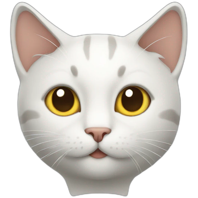 cat is glass emoji