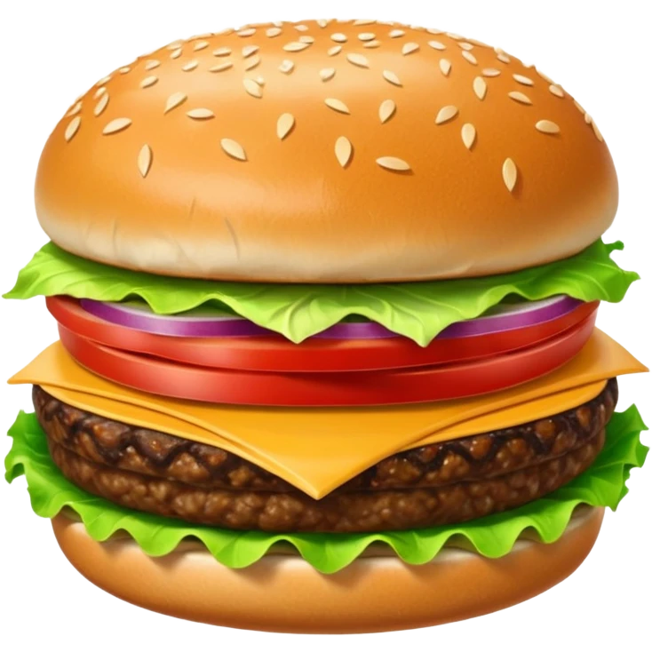 Hamburger emoji