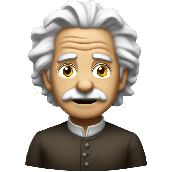 mad einstei emoji