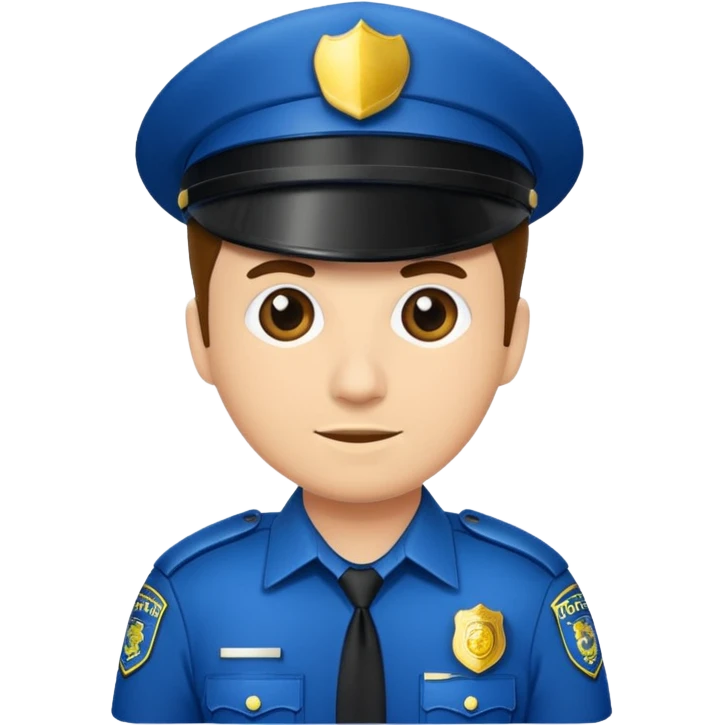 fancy police officer emoji