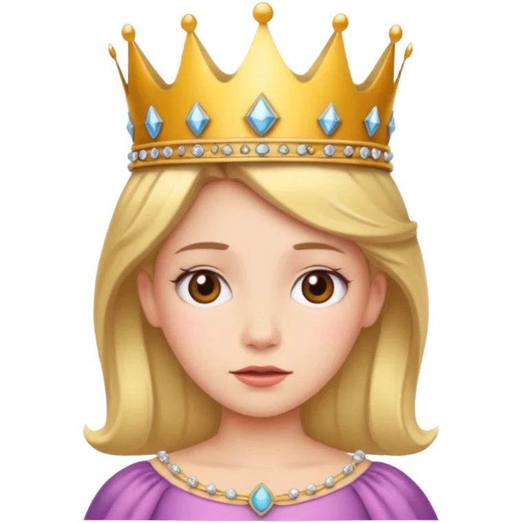 Нервная принцесса emoji