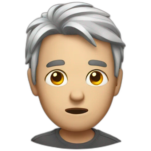 Misfortune person emoji