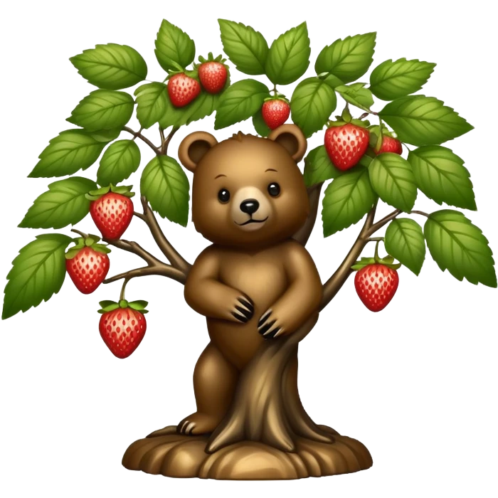 El oso y el madroño de madrid  emoji
