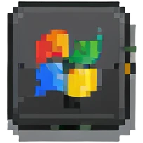 Pixel art with exactly two X characters and one 1 arranged as X1X emoji