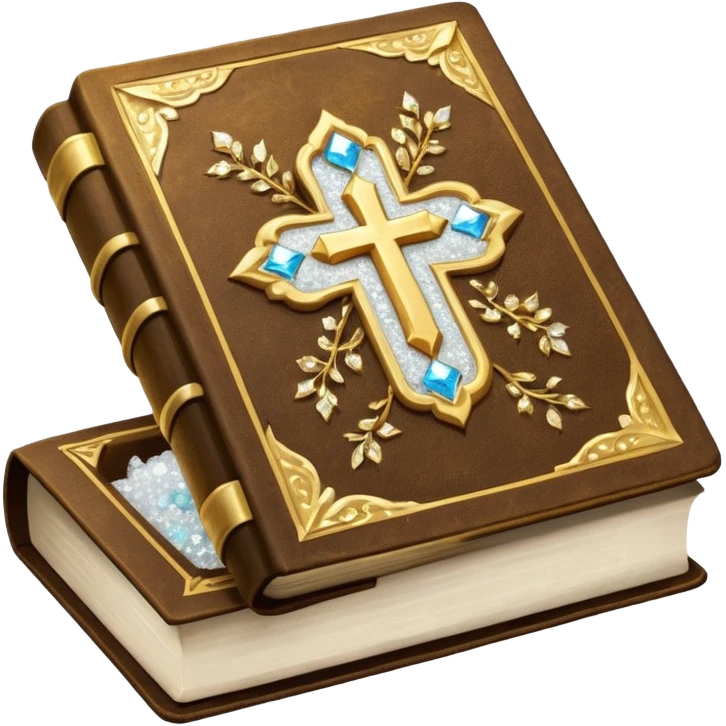 Bible, Sparkle, Salt, Music emoji