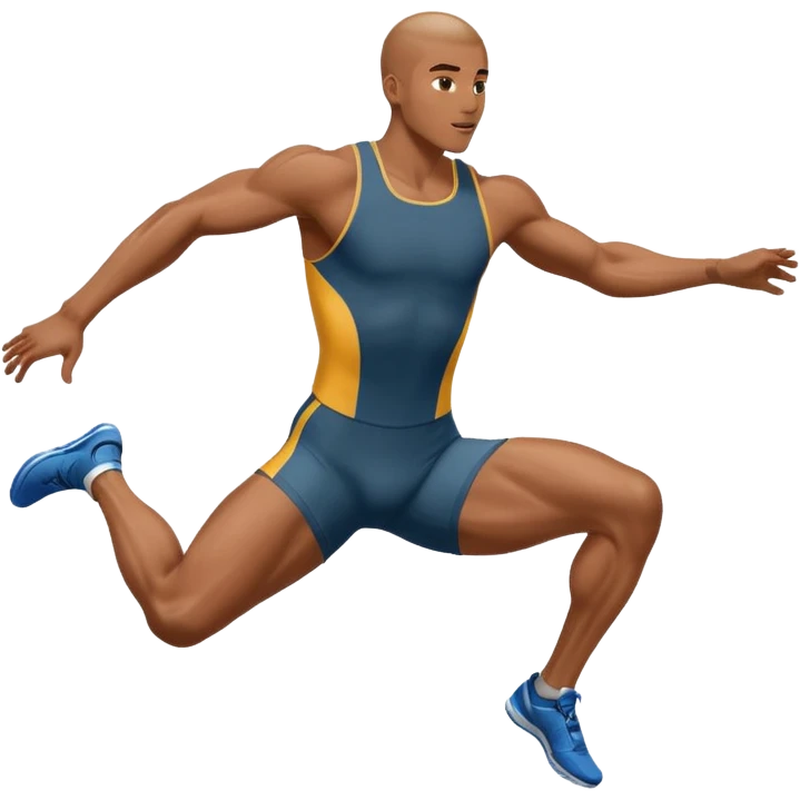 long jump emoji