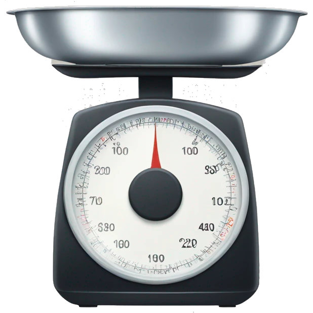 Kitchen scale  emoji