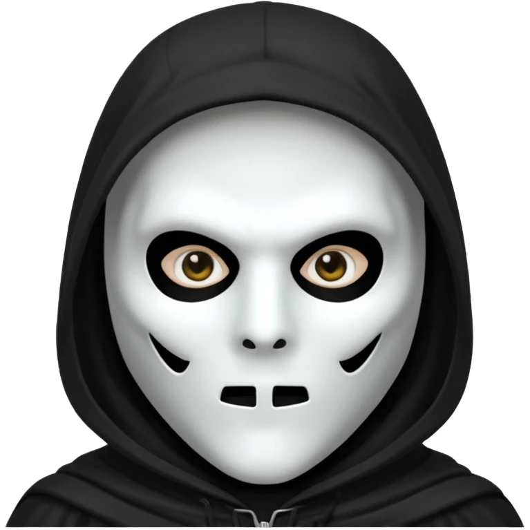 Ghost face emoji