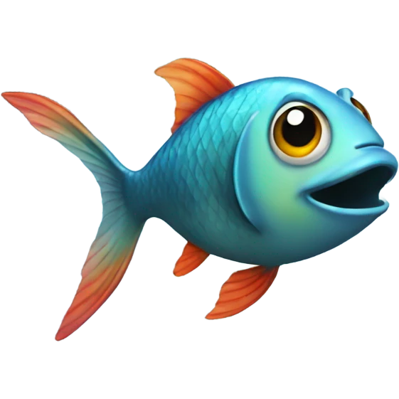 Dancing fish emoji