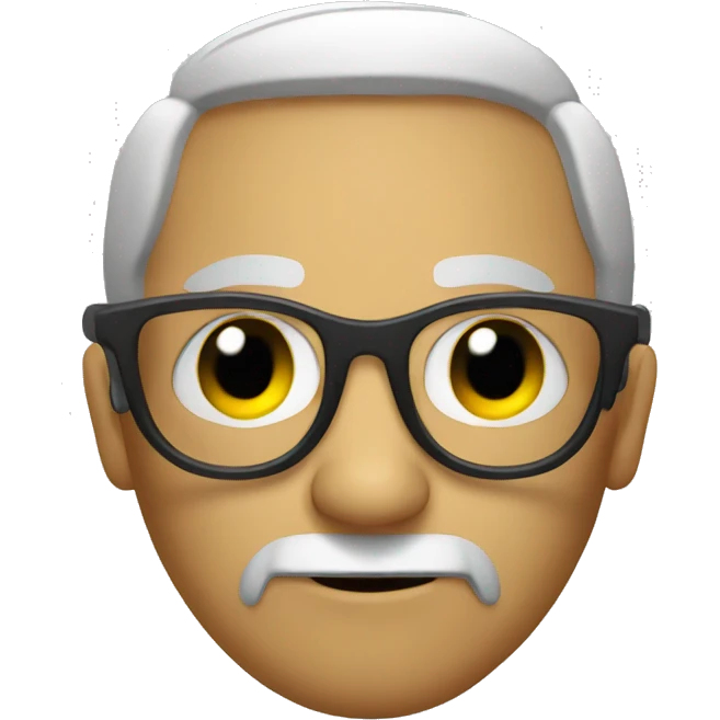 evil glasses emoji