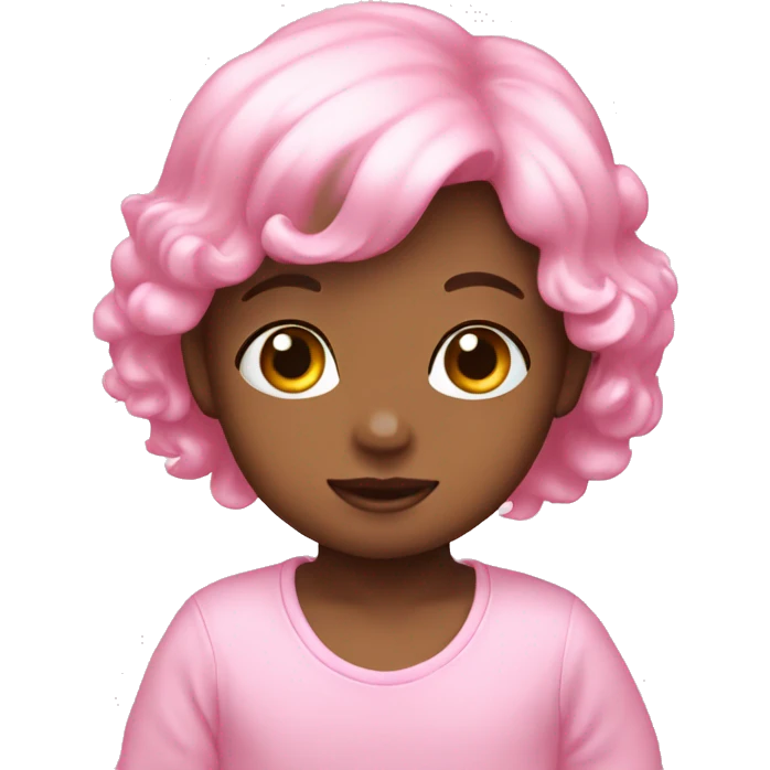 Baby pink emoji
