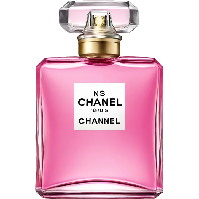 Pink Chanel perfume emoji