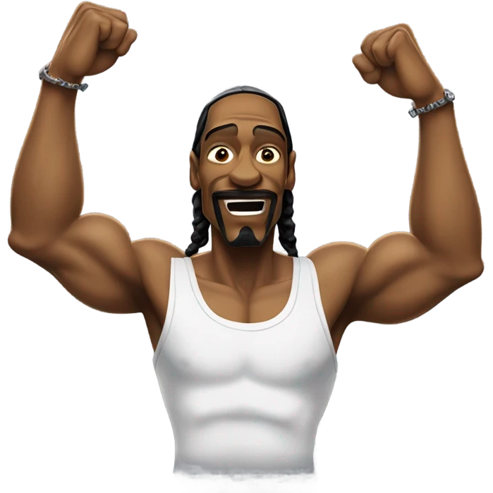 Snoop dog hulking out while high emoji