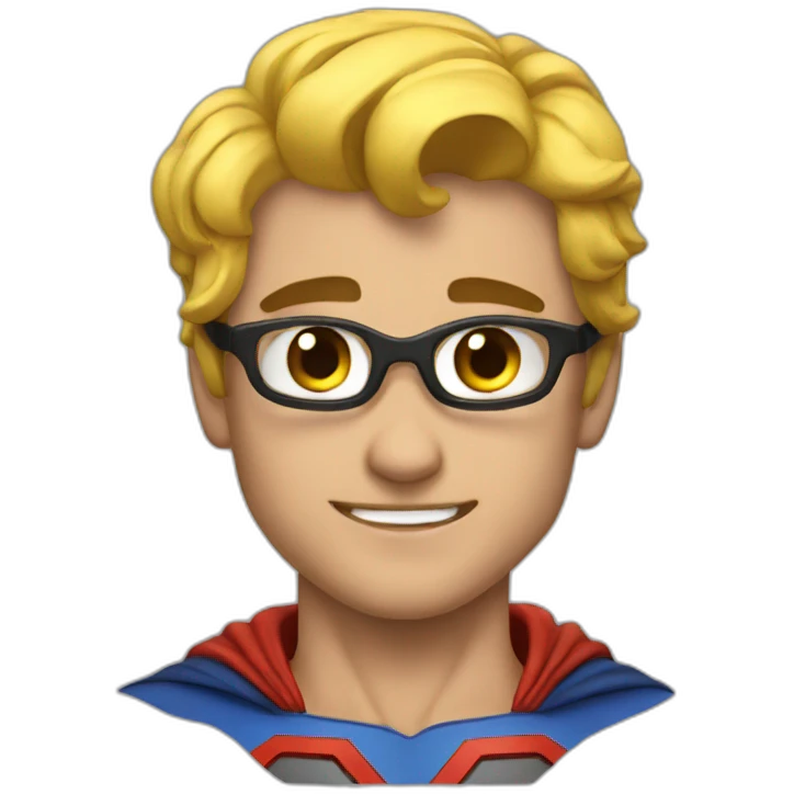 Aksh super man emoji
