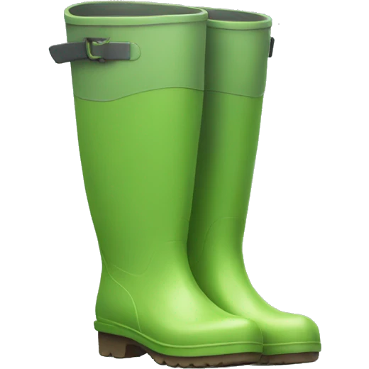 Rain boot emoji