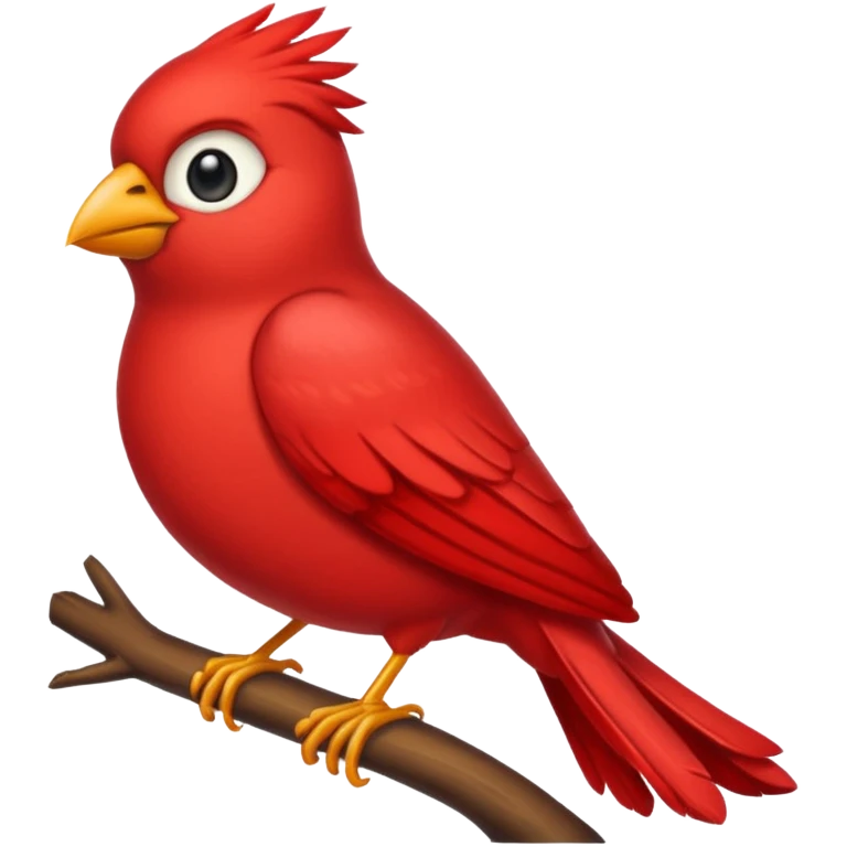 red bird emoji