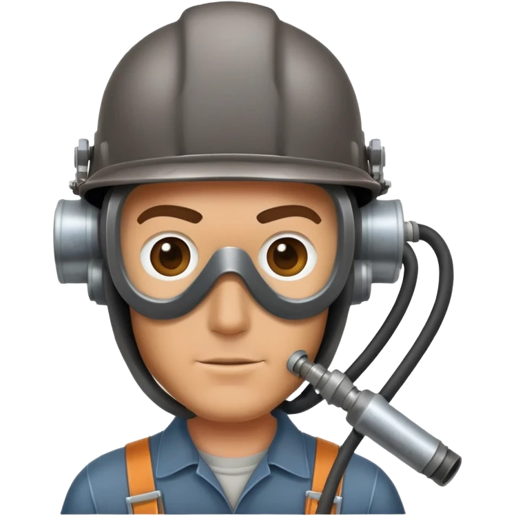 Welder man emoji