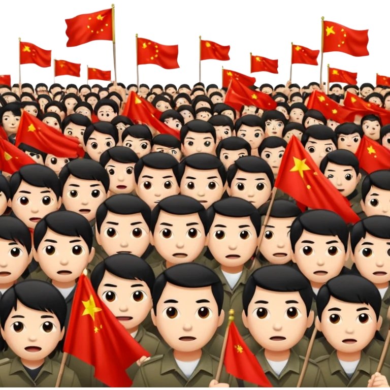 Chinese nationalistic mobilization against Japan emoji