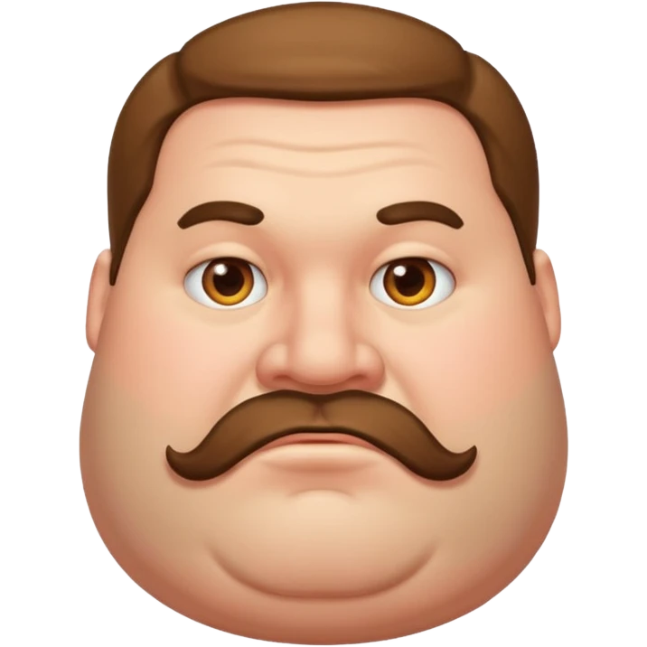 big fat guy emoji