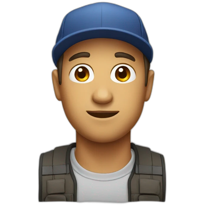 Man with a cap emoji