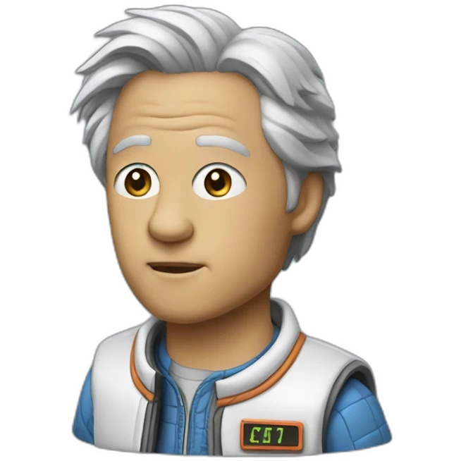 BACK TO THE FUTURE emoji