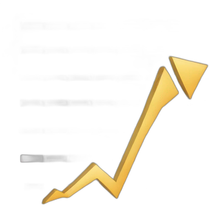 rising chart emoji