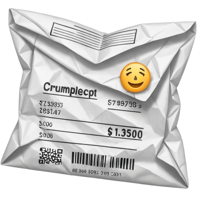 Receipt emoji