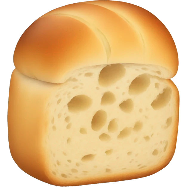 single dinner roll emoji