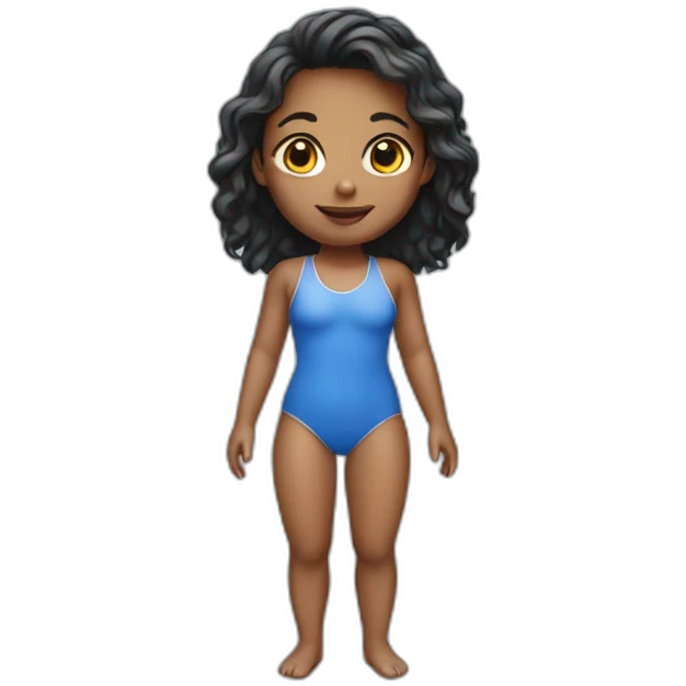 girl in swimsuit emoji