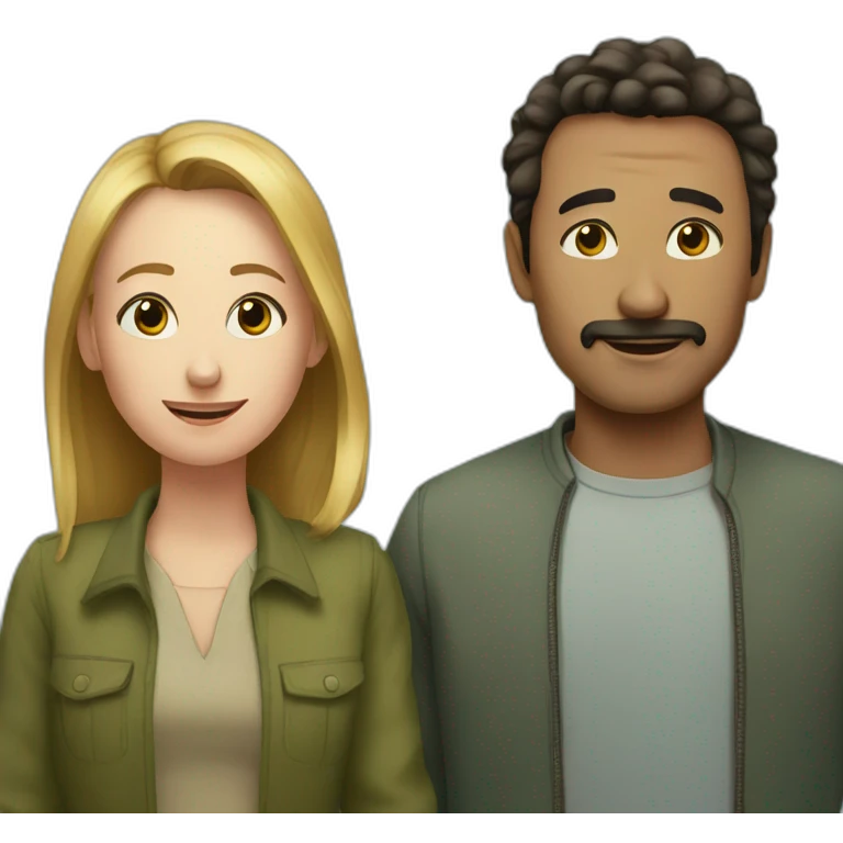 Allan and Midge emoji