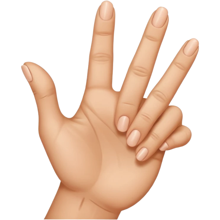 Its a meme in indai that is a hand gesture which middle finger is faced front and all finger is faced upward emoji