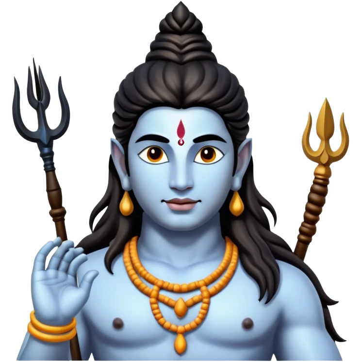 Lord shiva hindu diety emoji