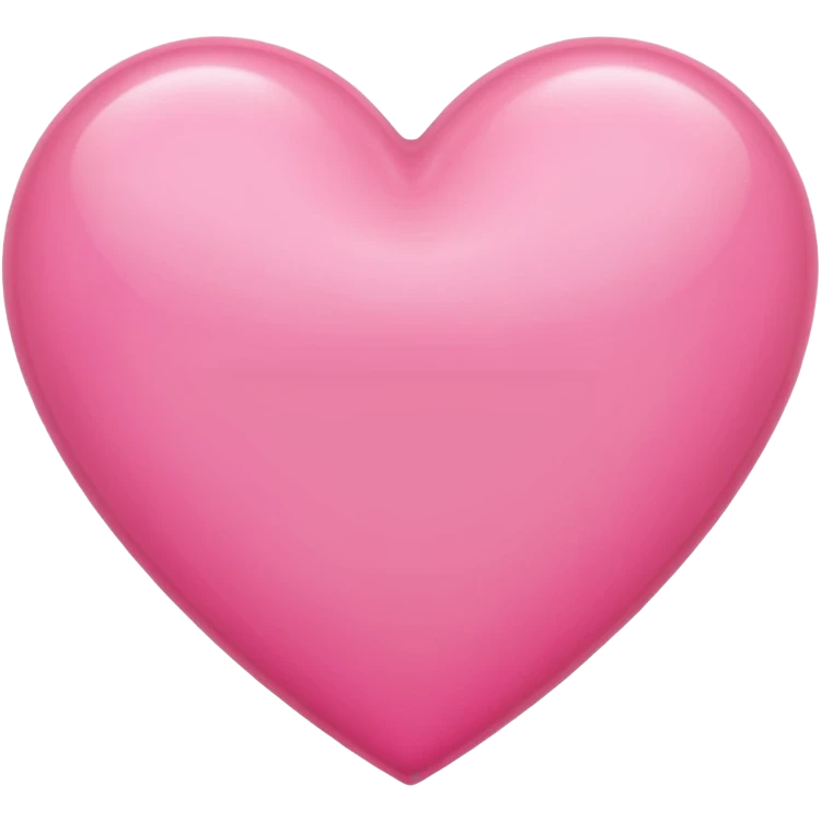 Heart pink  emoji