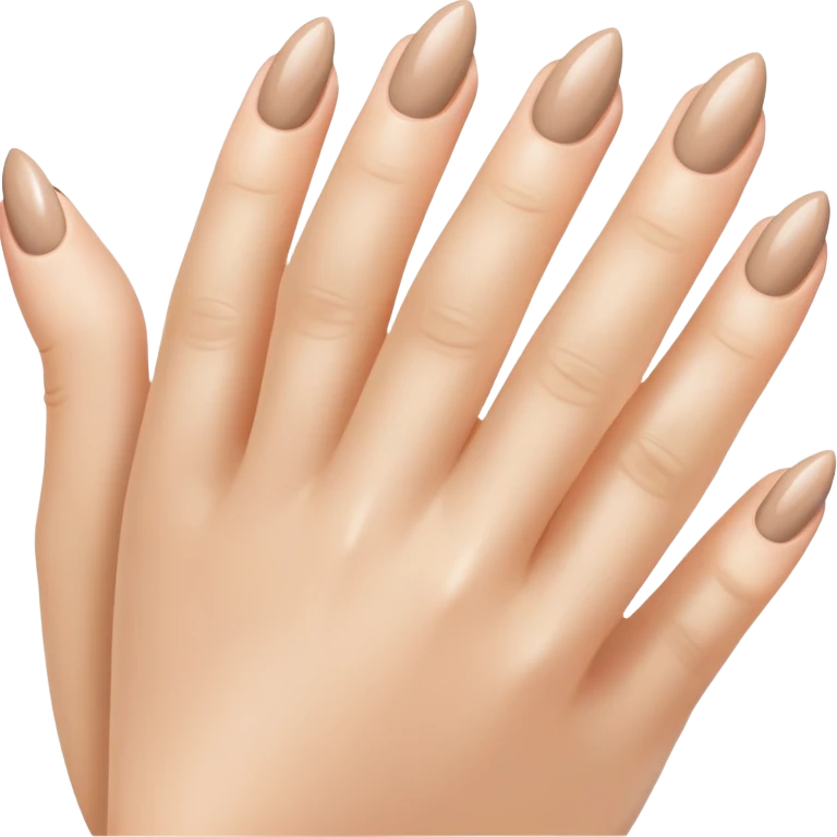 Nude nails emoji