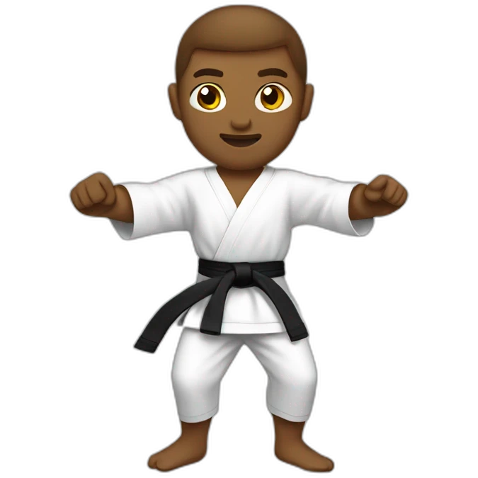 karate emoji