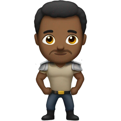 Hombre fuerte emoji