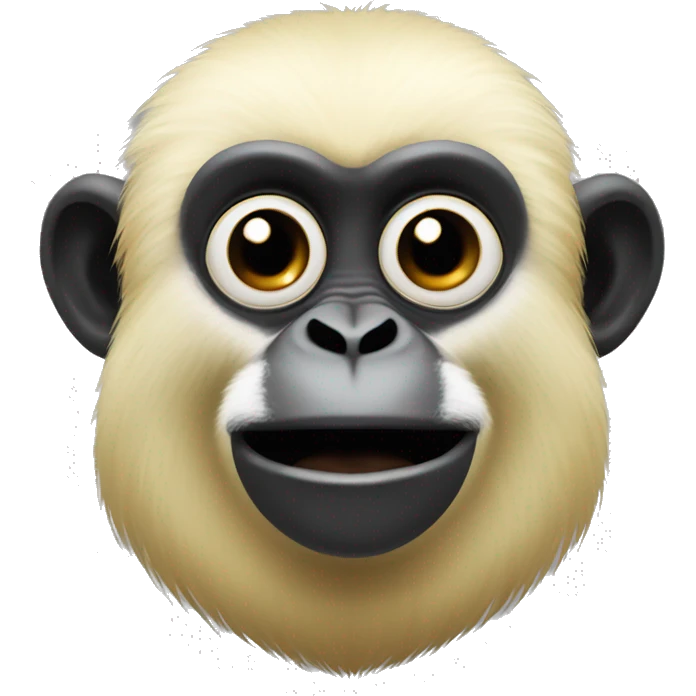 Funky monkey gibbon emoji