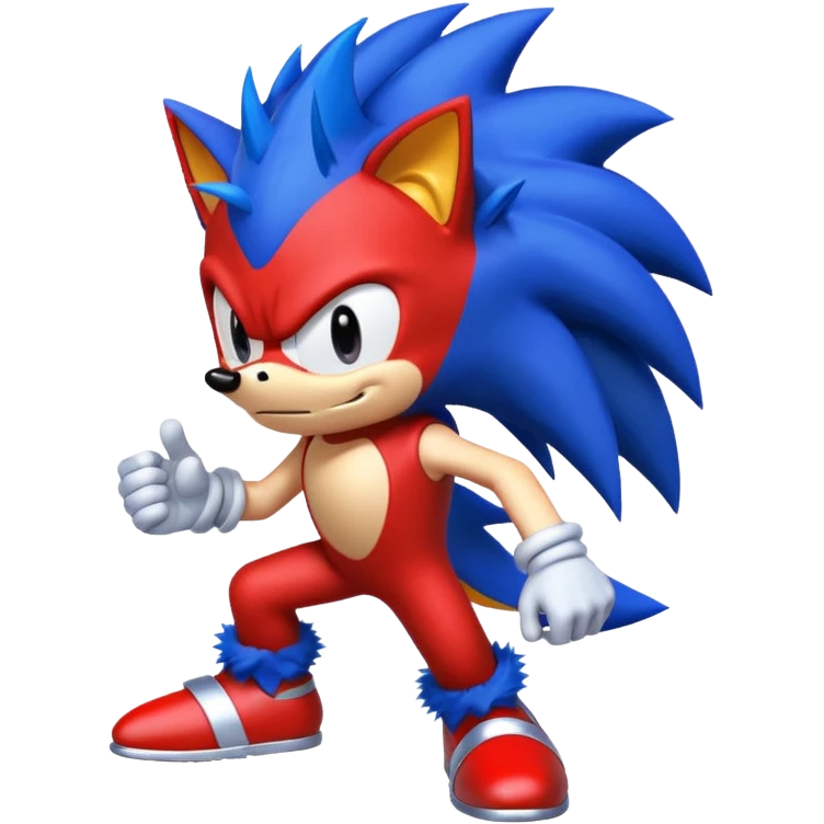 Red Sonic emoji