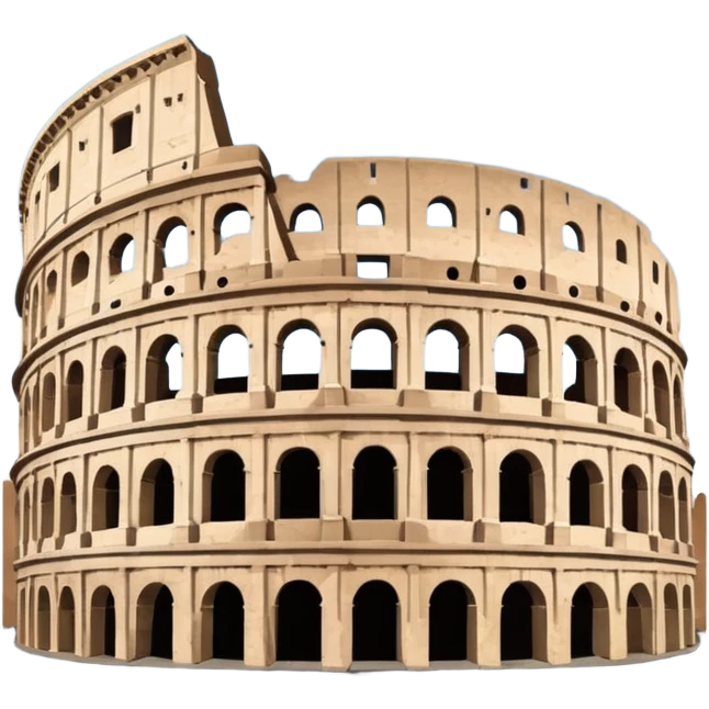 colluseum as a emoji emoji