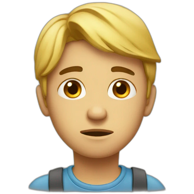 sad learner emoji