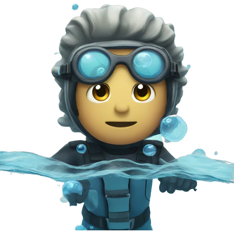 Underwater bubbles  emoji
