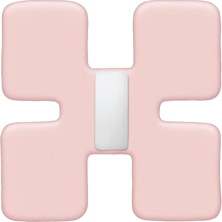 Pale pink bandaid  emoji