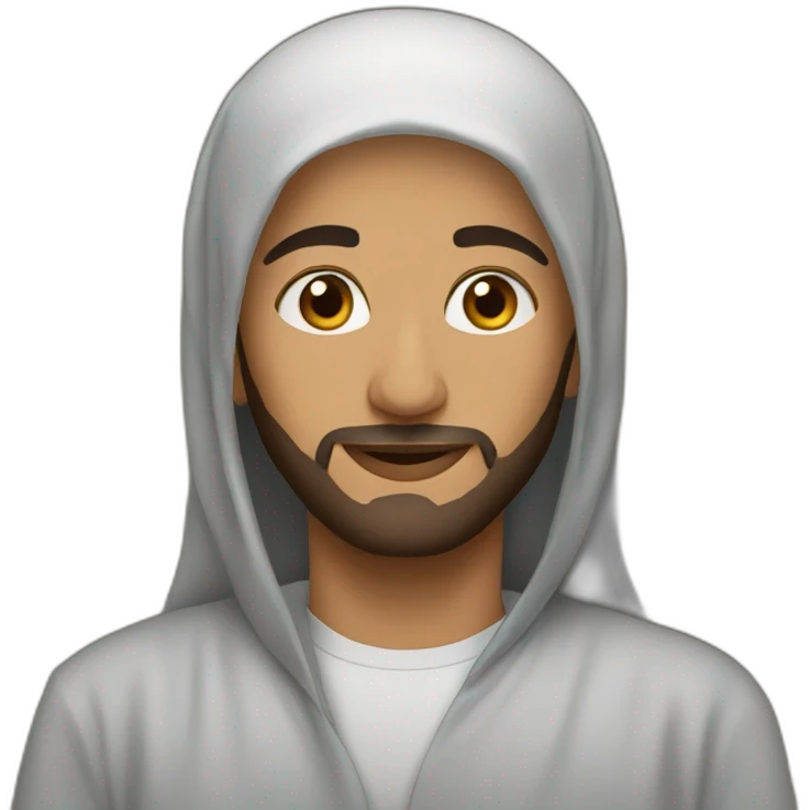Muslim without eys emoji