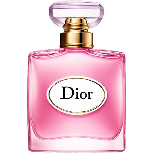 Pink dior perfume  emoji