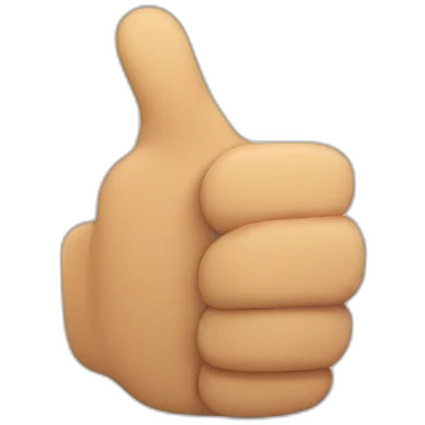 Thumbs up emoji