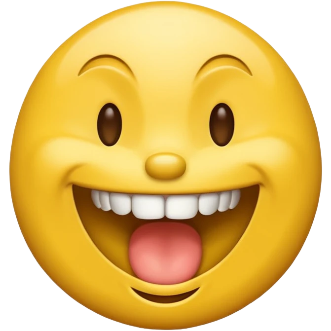 Howling smiley emoji