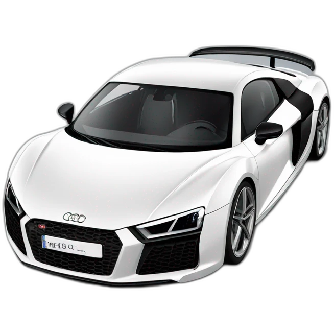 audi r8 emoji