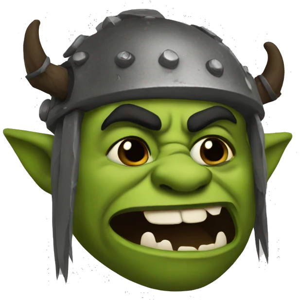 Ork thinking  emoji