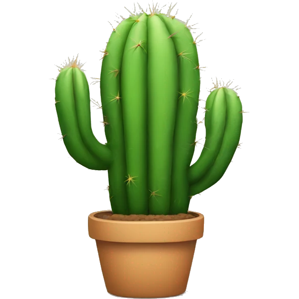 cactus with a butt.  emoji