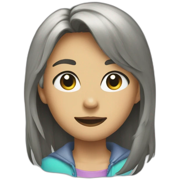 Coeur arc en ciel emoji